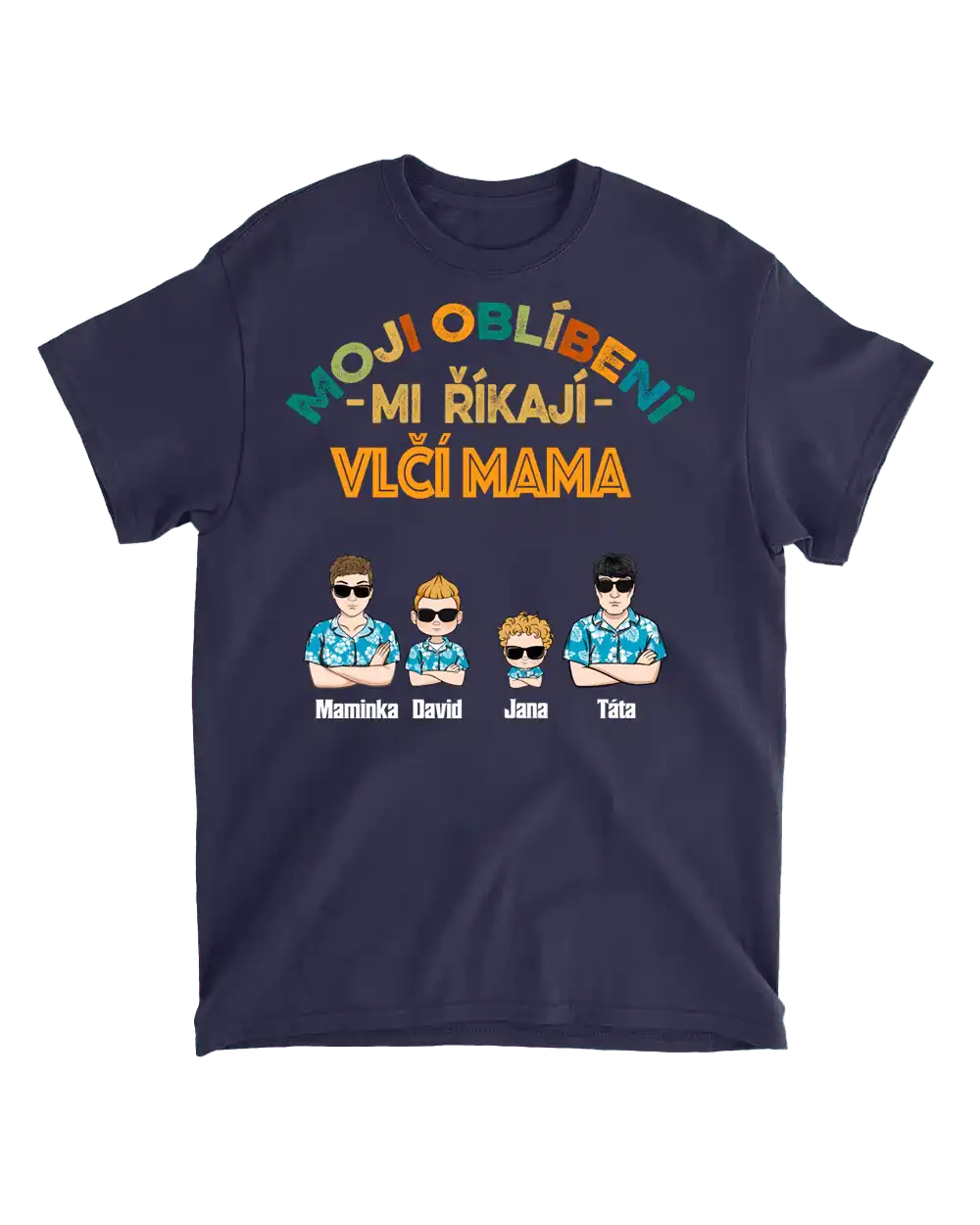 Tričko - Moji oblíbení mi říkají - Až 12 lidí - Climo.cz