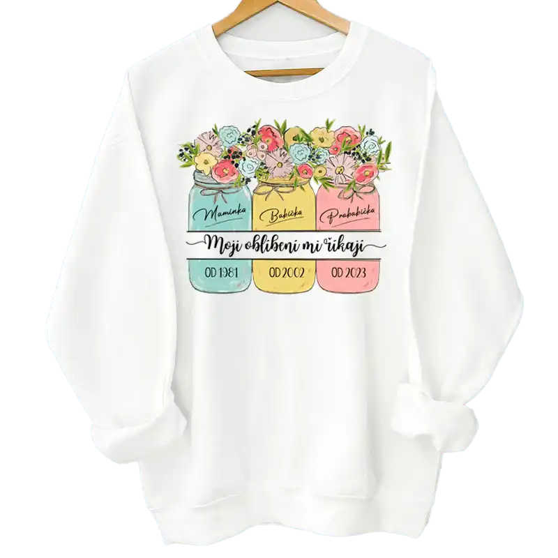 Tričko - Moji oblíbení mi říkají prababička od 2024 - Climo.cz