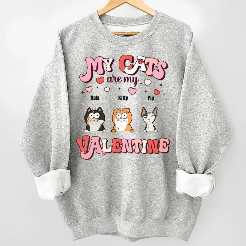 Tričko - My pets are my Valentine - až 6 mazlíčci - Climo.cz