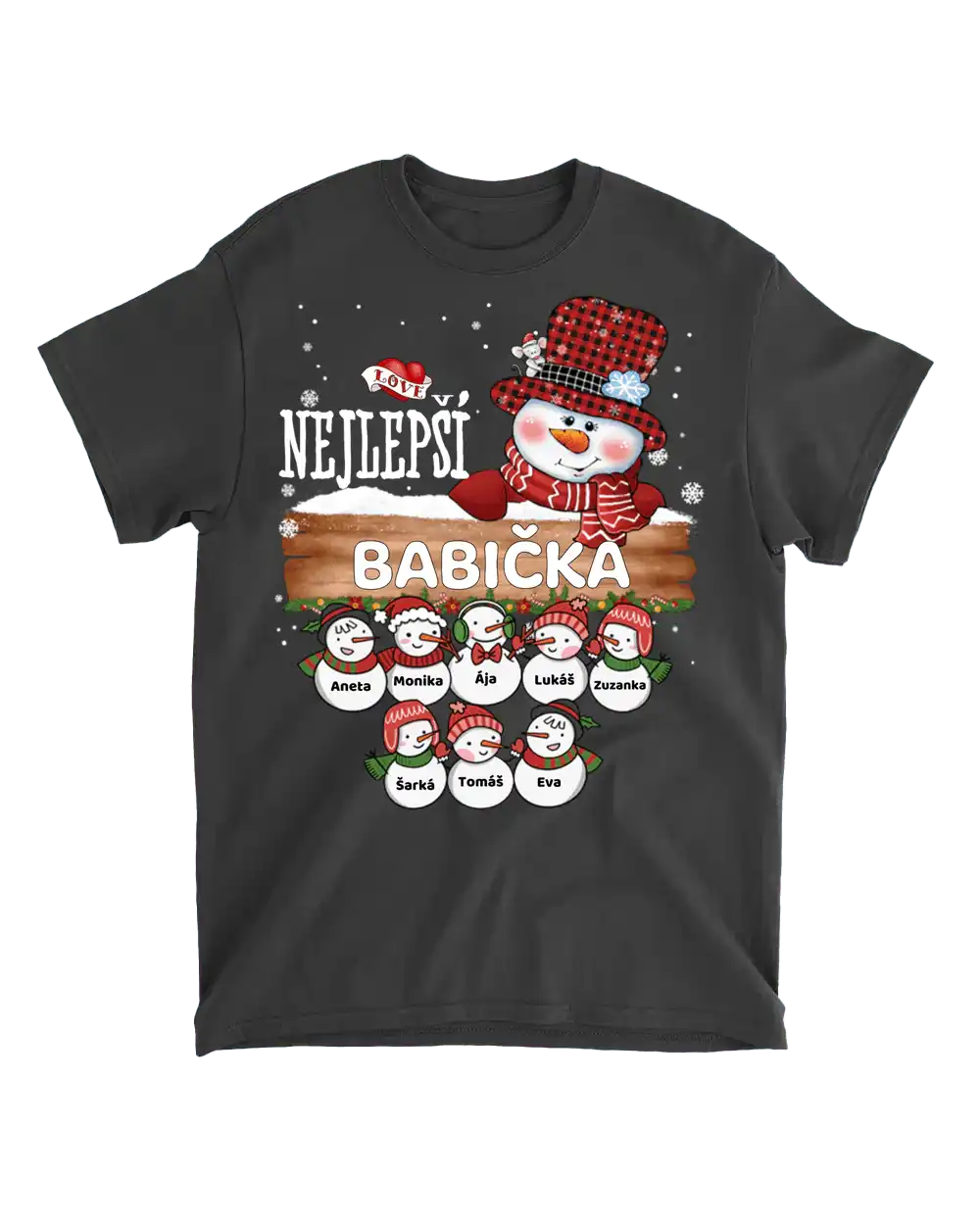 Tričko - Nejlepší babička 2 - Až 10 dětí - Climo.cz