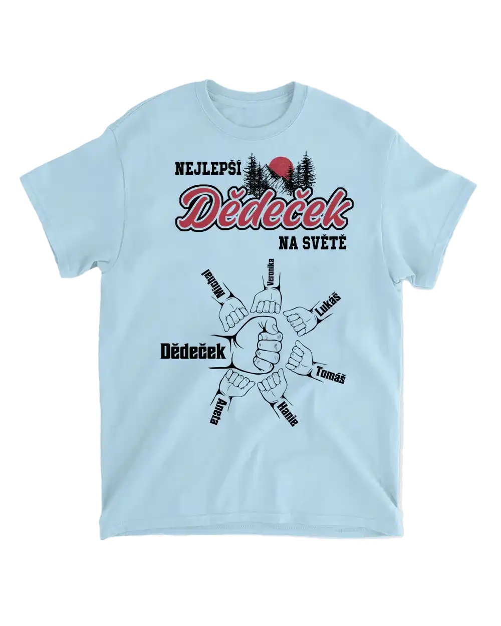 Tričko - Nejlepší dědeček na světě 3 - až 14 dětí - Climo.cz