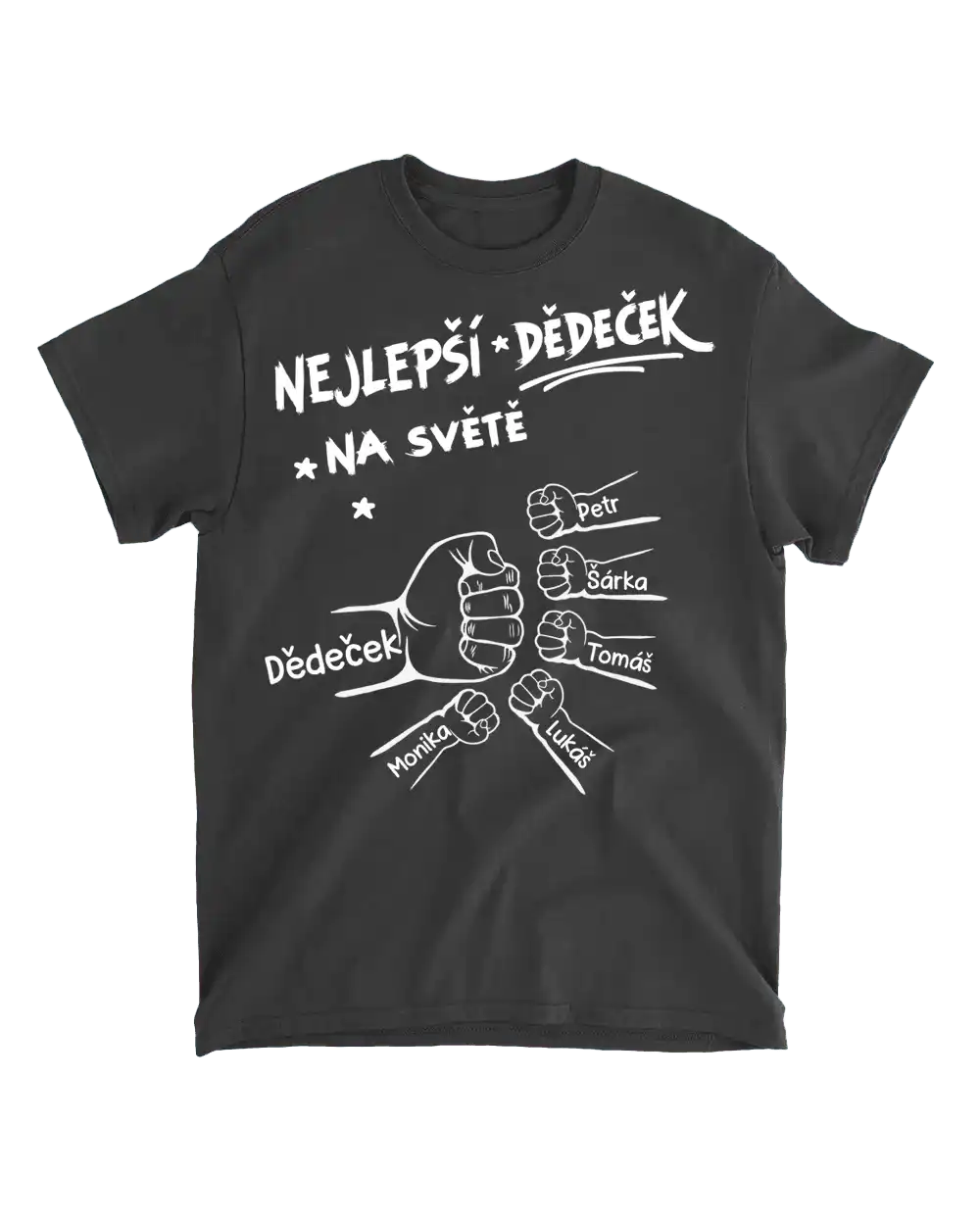 Tričko - Nejlepší táta na světě 7 - až 6 dětí - Climo.cz