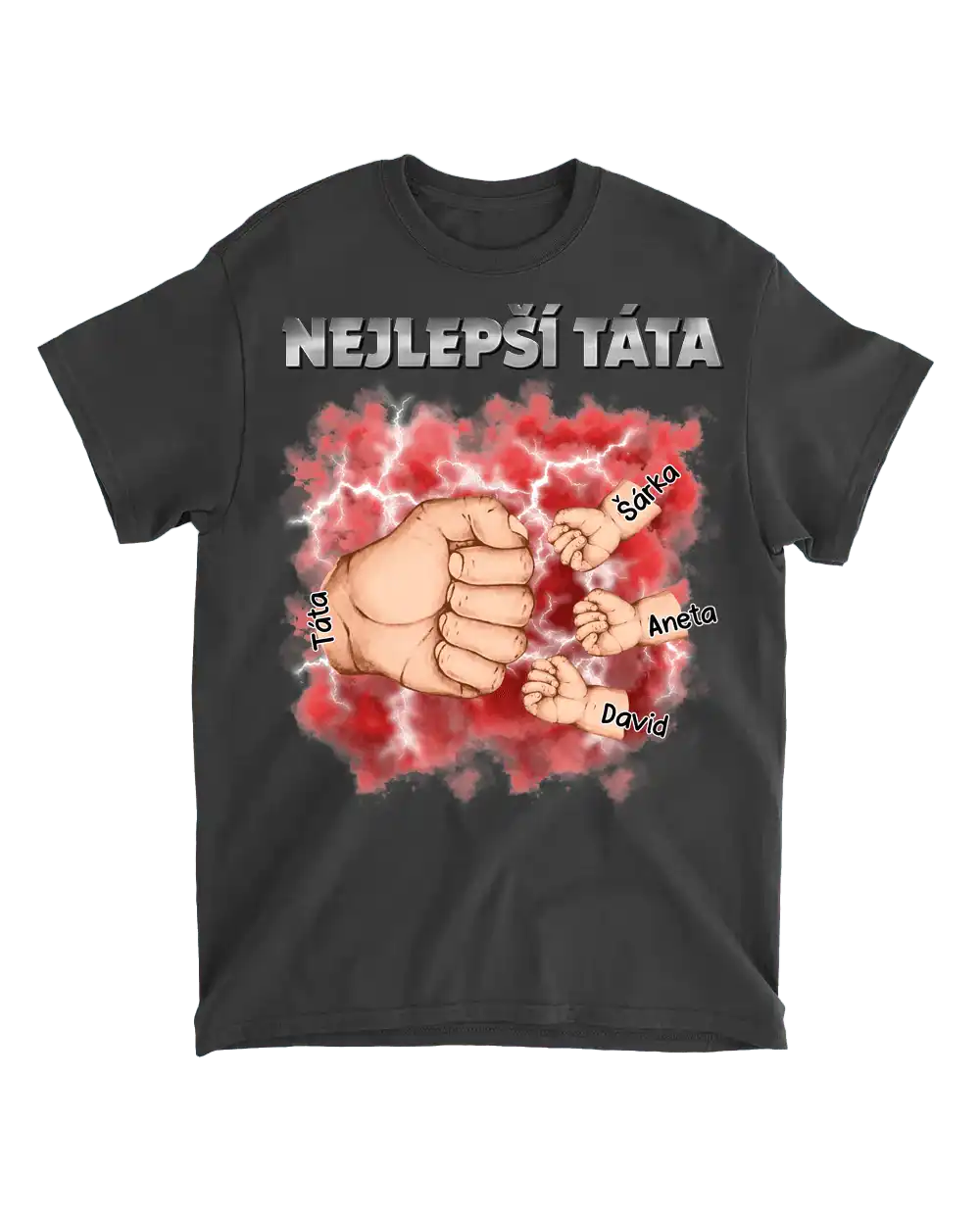 Tričko - Nejlepší táta na světě 9 - až 8 dětí - Climo.cz