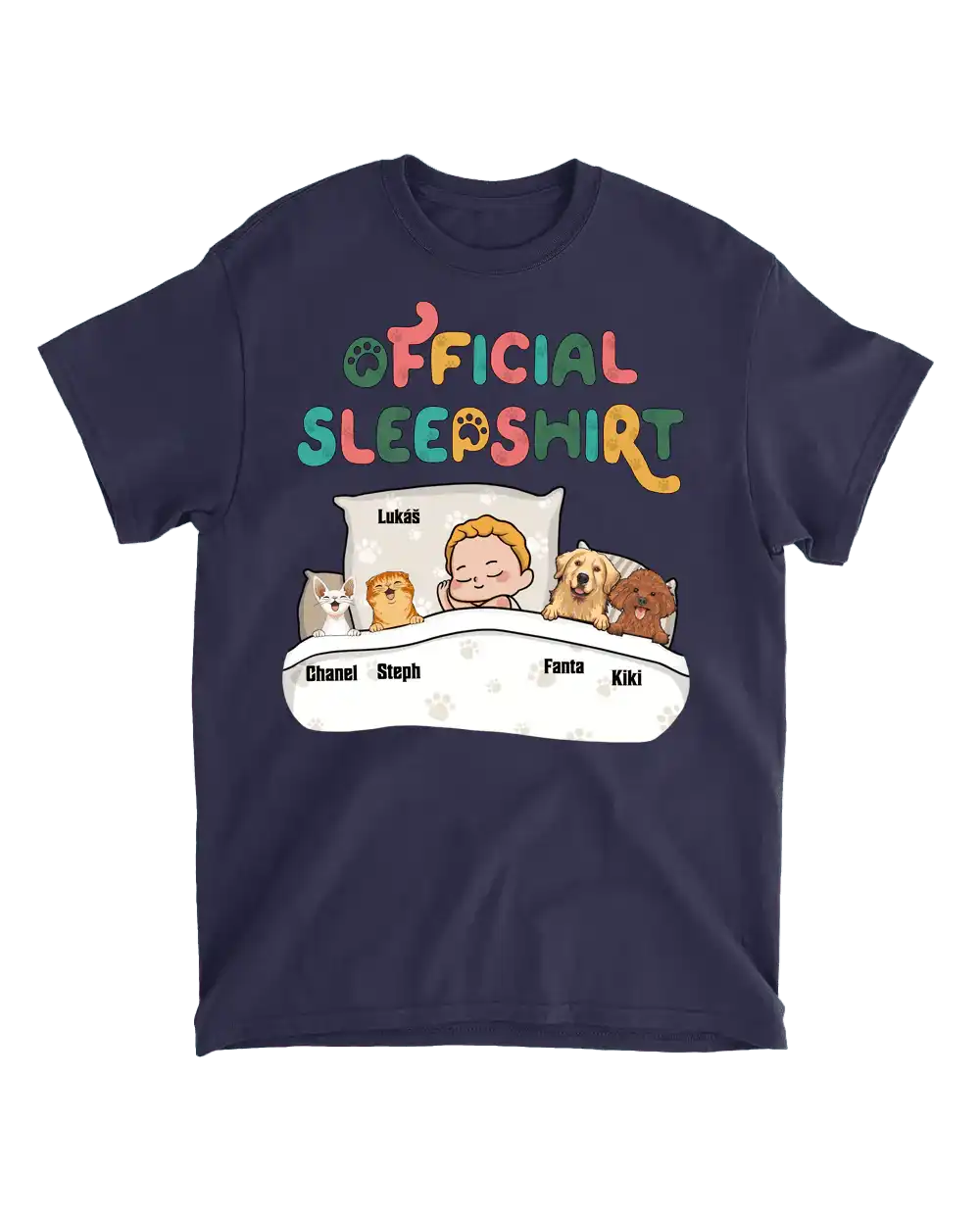 Tričko - Oficiální pyžamo 4 - až 6 mazlíčků - Climo.cz