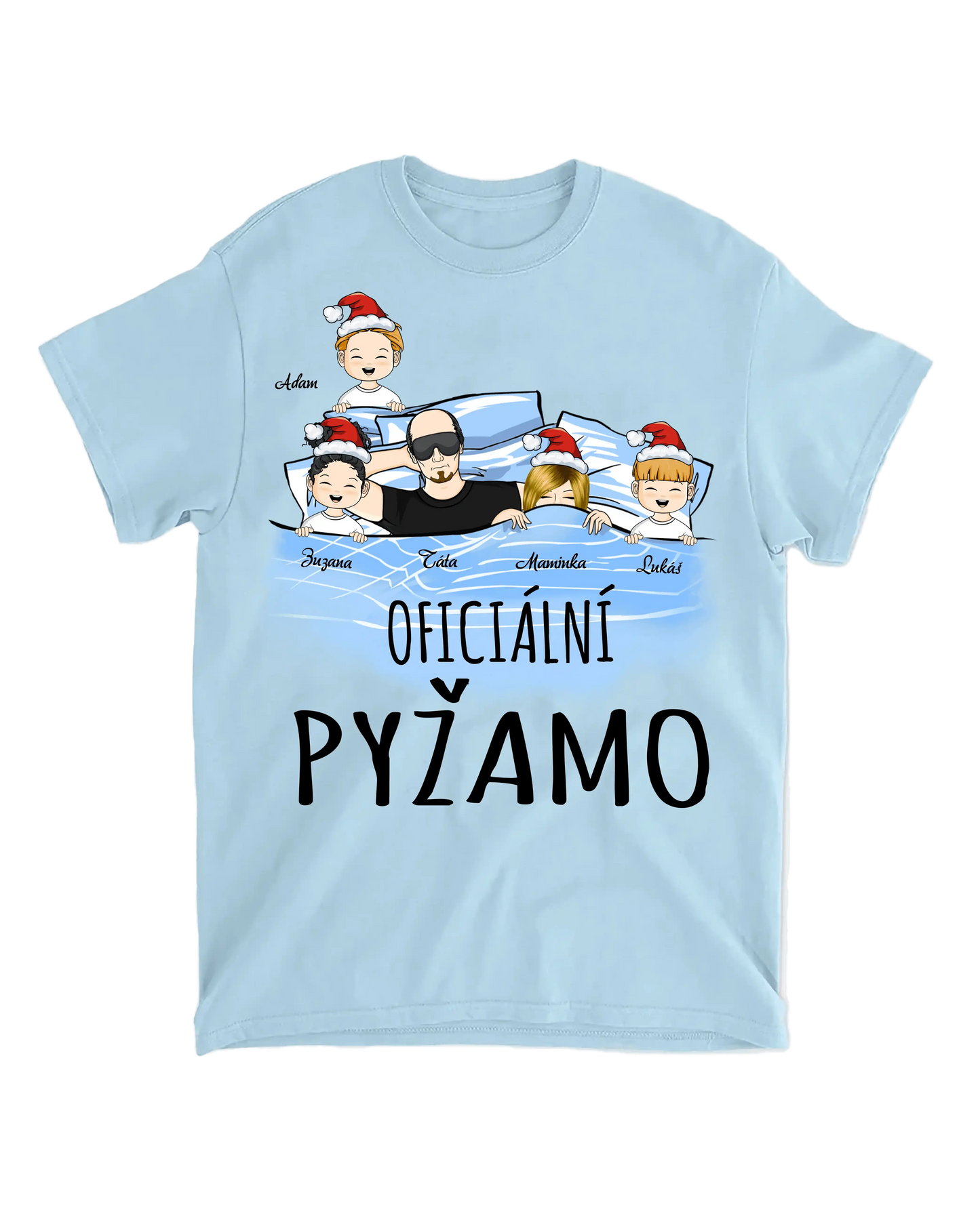 Tričko - Oficiální pyžamo 6 - Až 4 dětí - Climo.cz