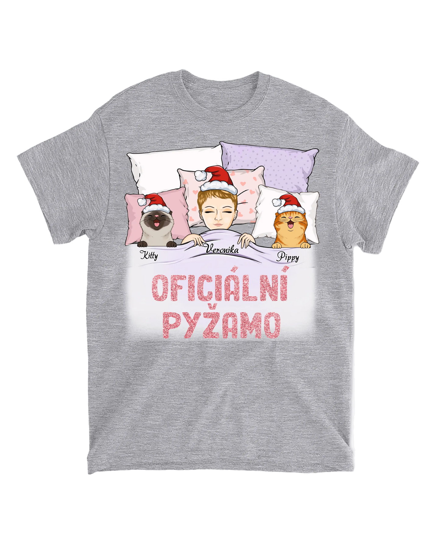 Tričko - Oficiální pyžamo 8 - až 5 mazlíčků - Climo.cz