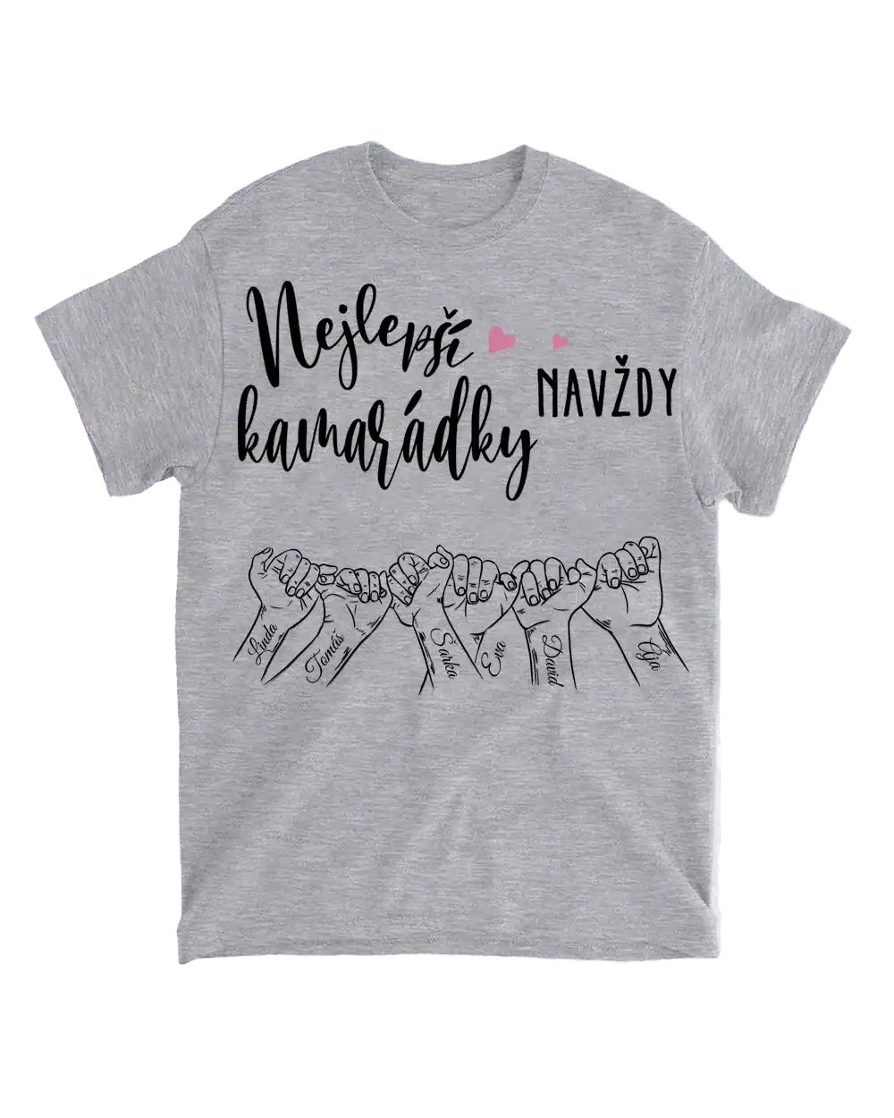 Tričko - Pinky Promise - až 10 lidí - Climo.cz