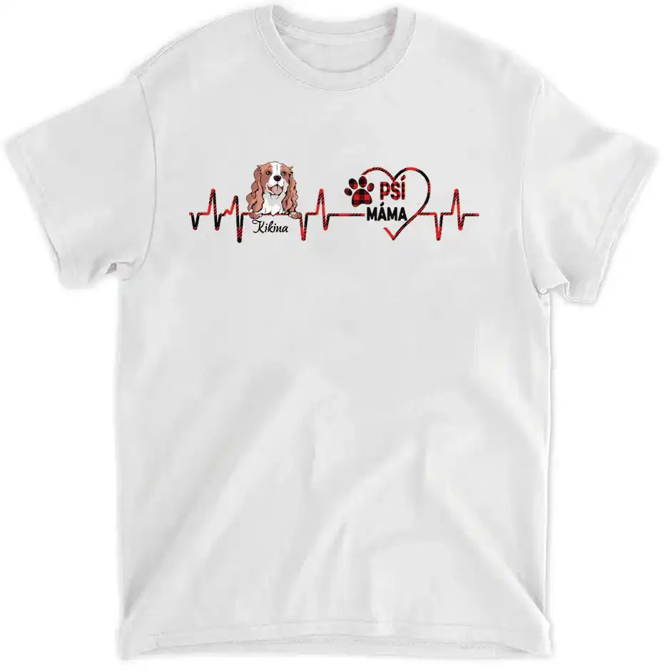 Tričko - Srdeční tep - Psi - Climo.cz