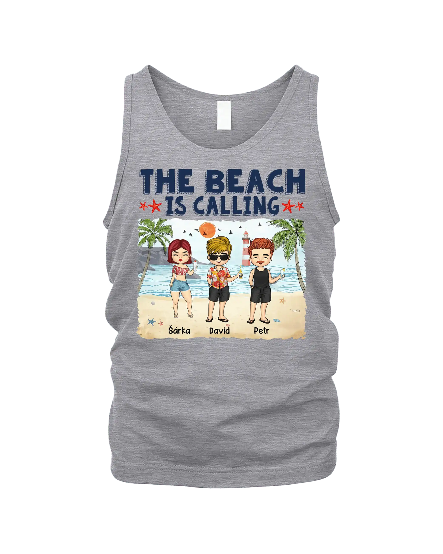 Tričko - The beach is calling - Až 4 lidé - Climo.cz