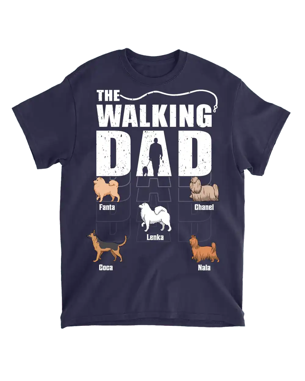 Tričko - The Walking Dad - až 6 psů - Climo.cz
