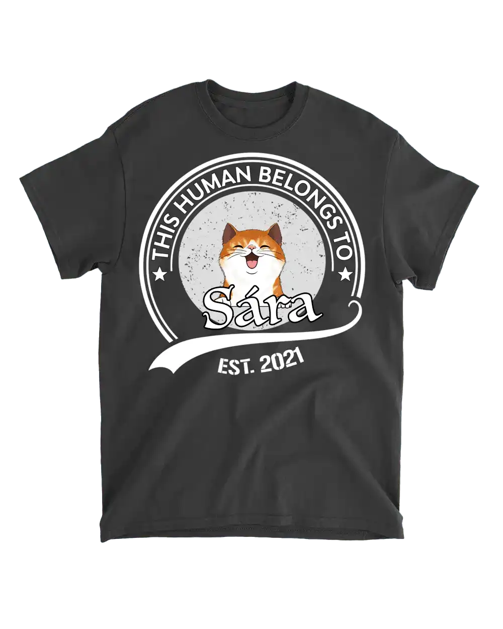 Tričko - This human belongs to pets - Climo.cz