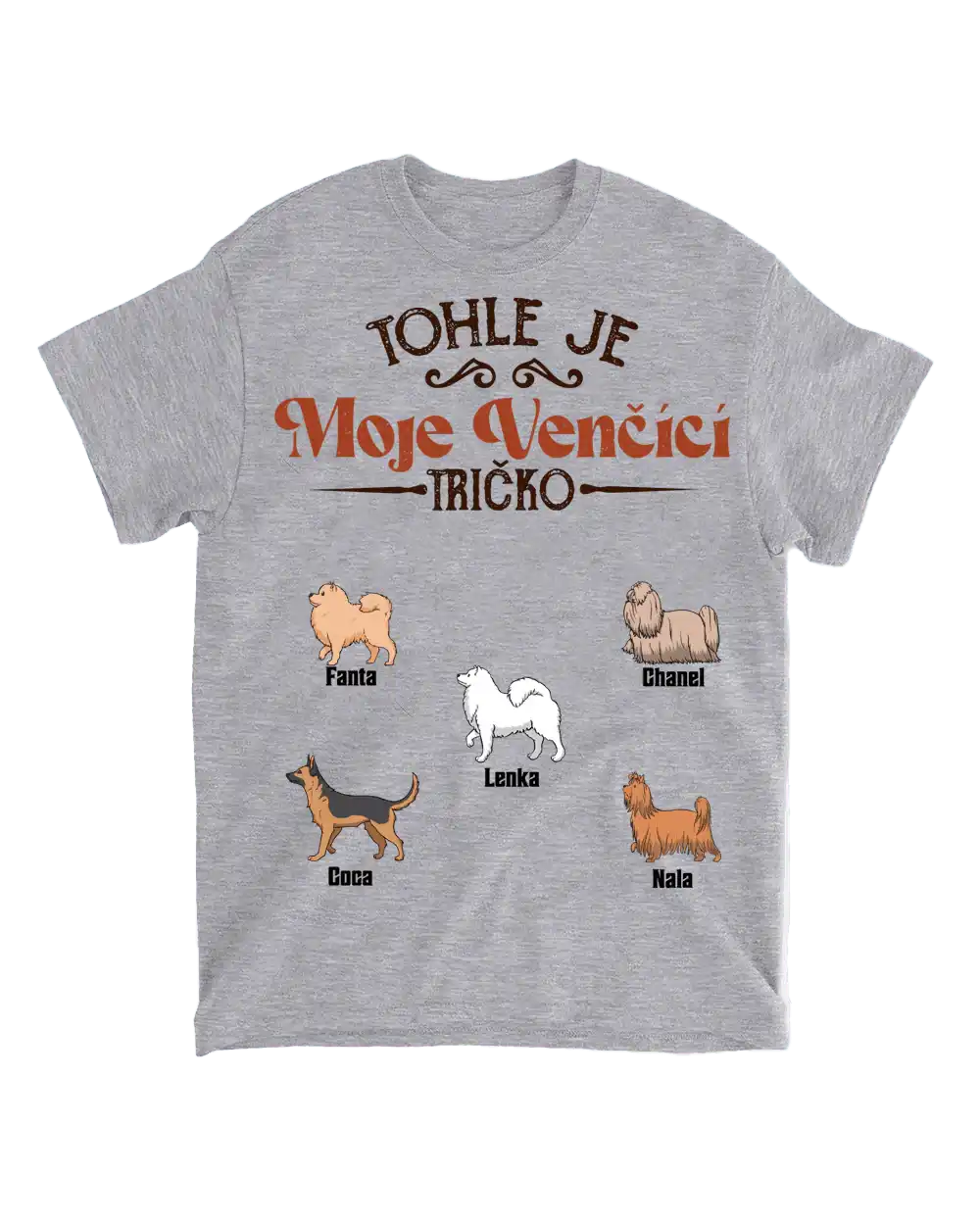 Tričko - Tohle je Moje Venčící Tričko - až 6 psů - Climo.cz