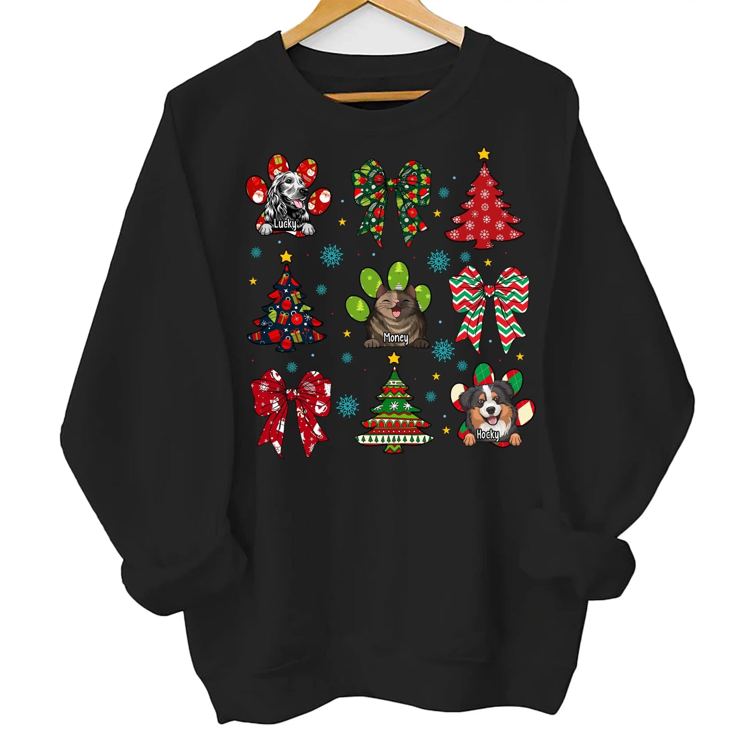 Tričko - Vánoce a mazlíčci - až 3 mazlíčci - Climo.cz