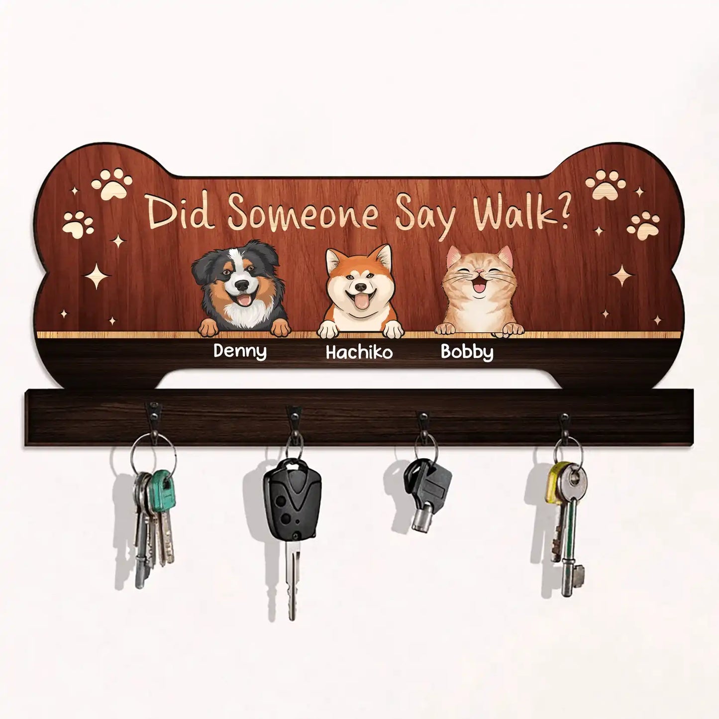 Věšáky na klíče - Vítej v našem domově - Climo.cz