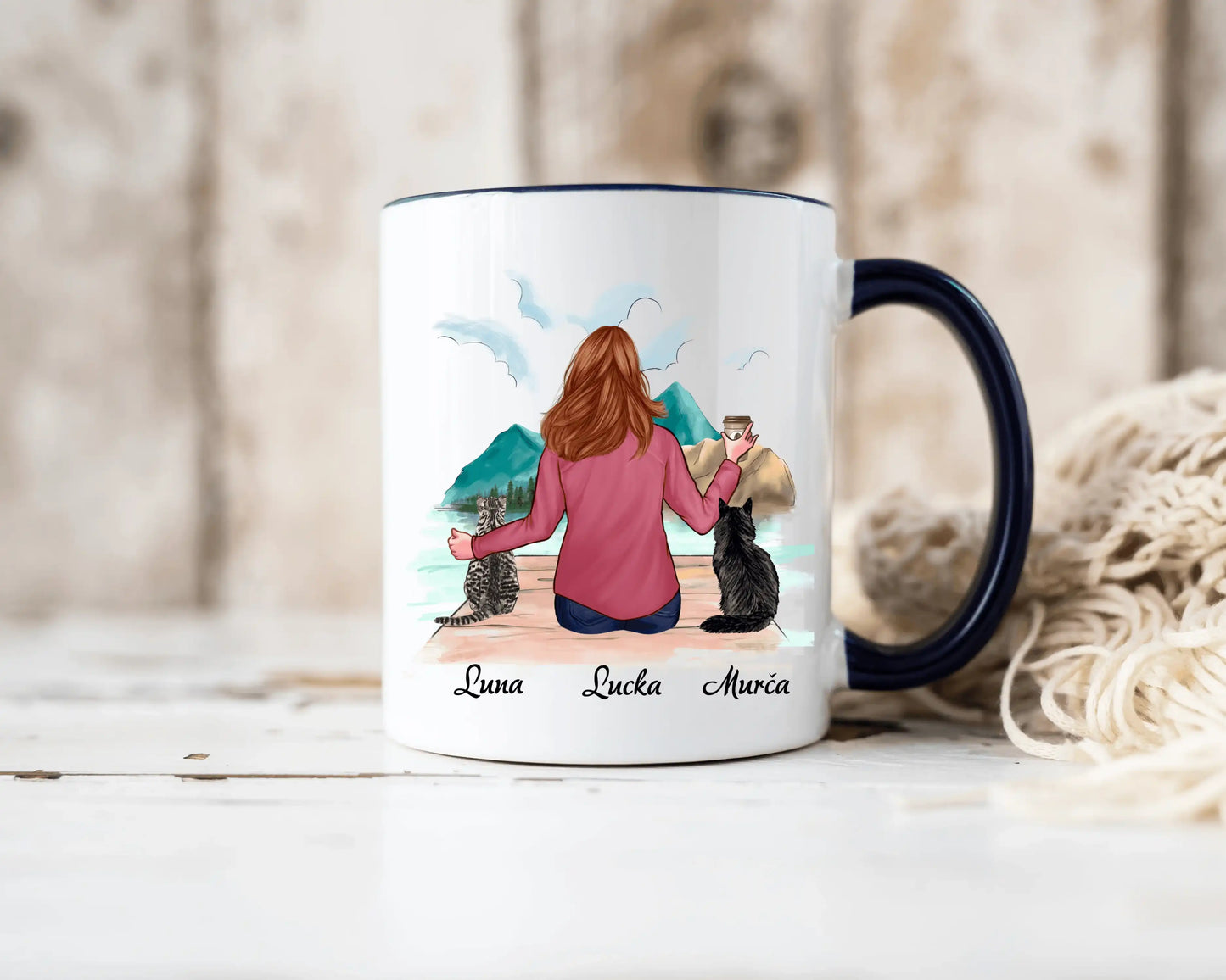 Hrnek - Kočičí máma s výhledem - Climo.cz