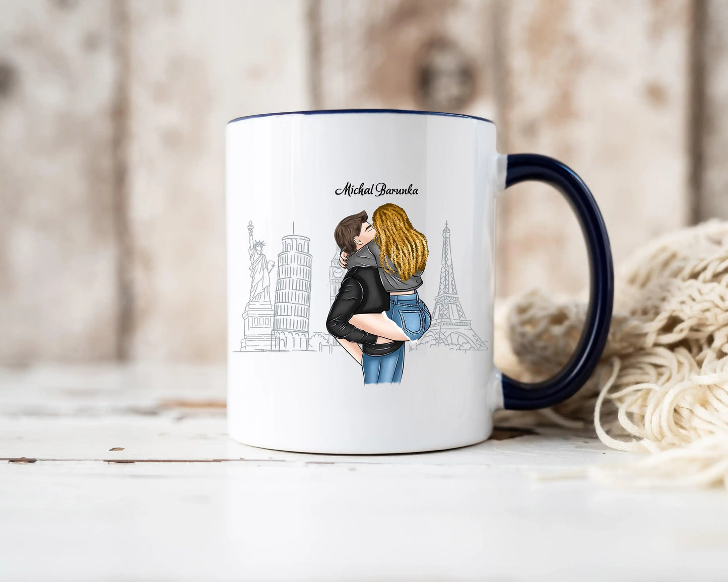 Hrnek - Líbající se pár 3. verze - Climo.cz