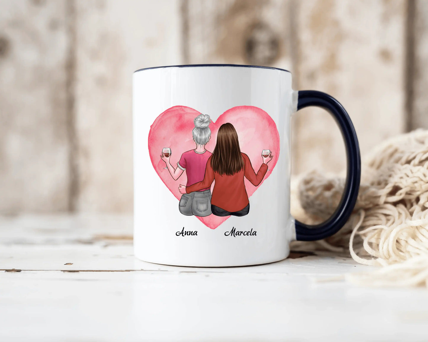 Hrnek - Matka a Dcera 3. verze - Anděl bez křídel je moje maminka - Climo.cz