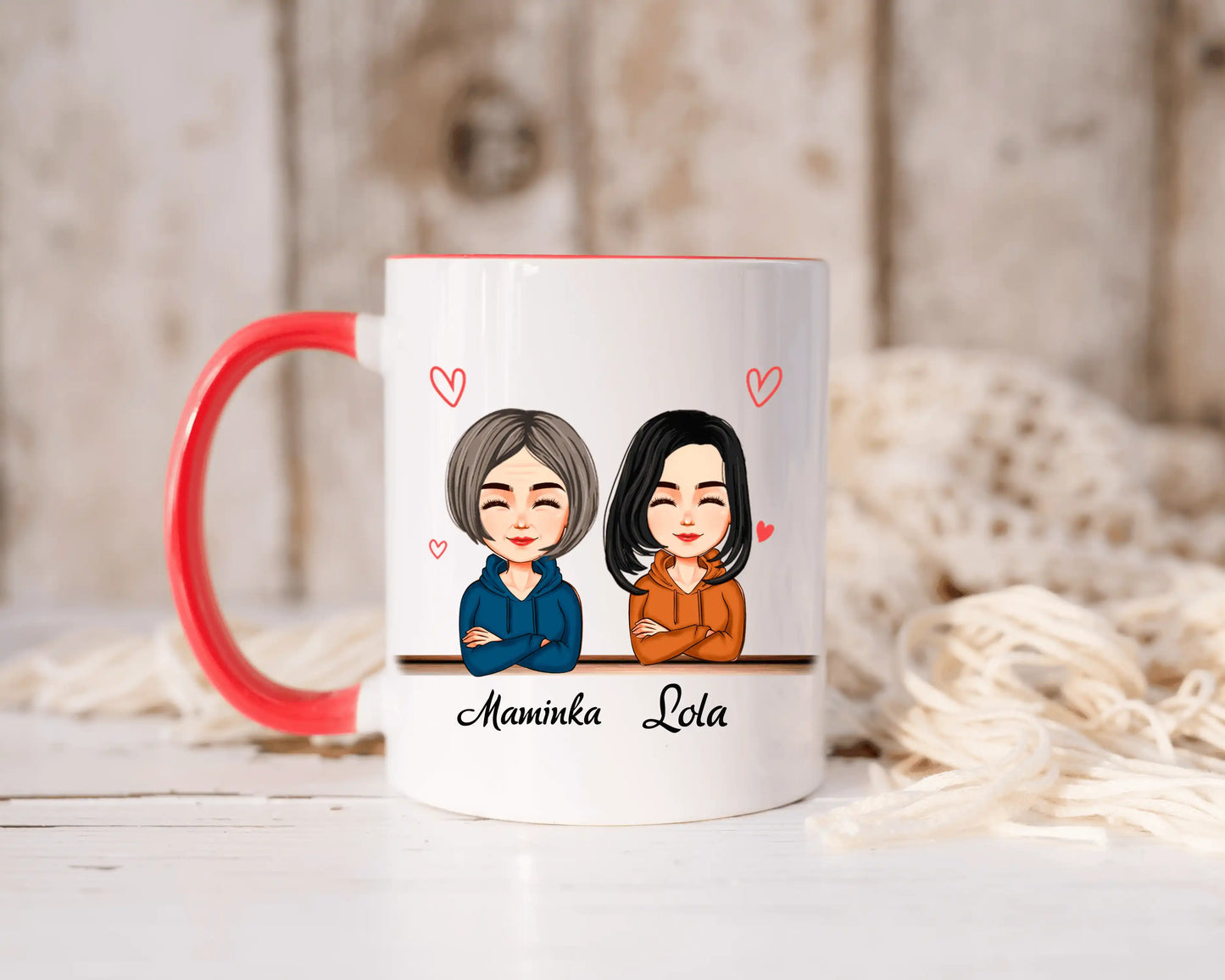 Hrnek - Matka a Dcera 5. verze - Jsi ta nejlepší maminka na světě - Climo.cz