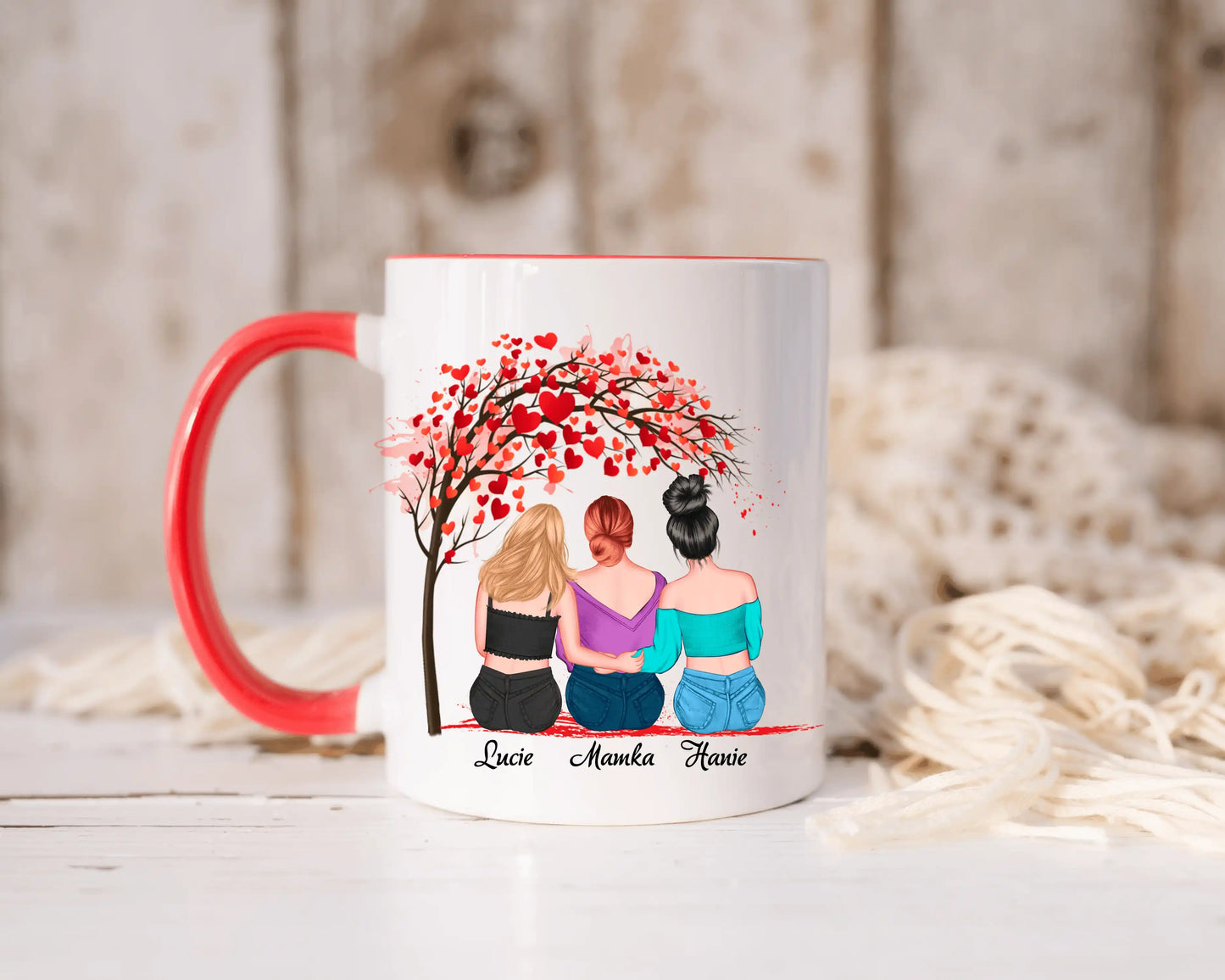 Hrnek - Matka a Dcera 6. verze s třešňovými květy - Climo.cz