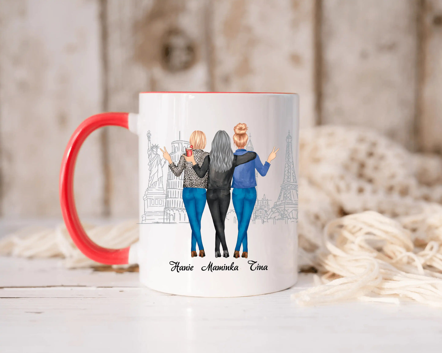 Hrnek - Matka a Dcera 7. verze - až 3 dcery - Climo.cz