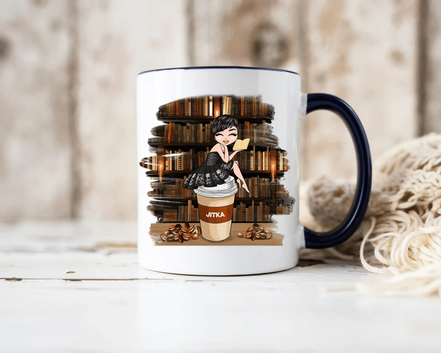 Hrnek - Miluji čtení 1. verze - Climo.cz