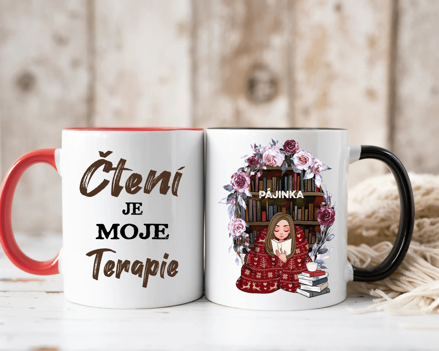 Hrnek - Miluji čtení 2. verze - Climo.cz