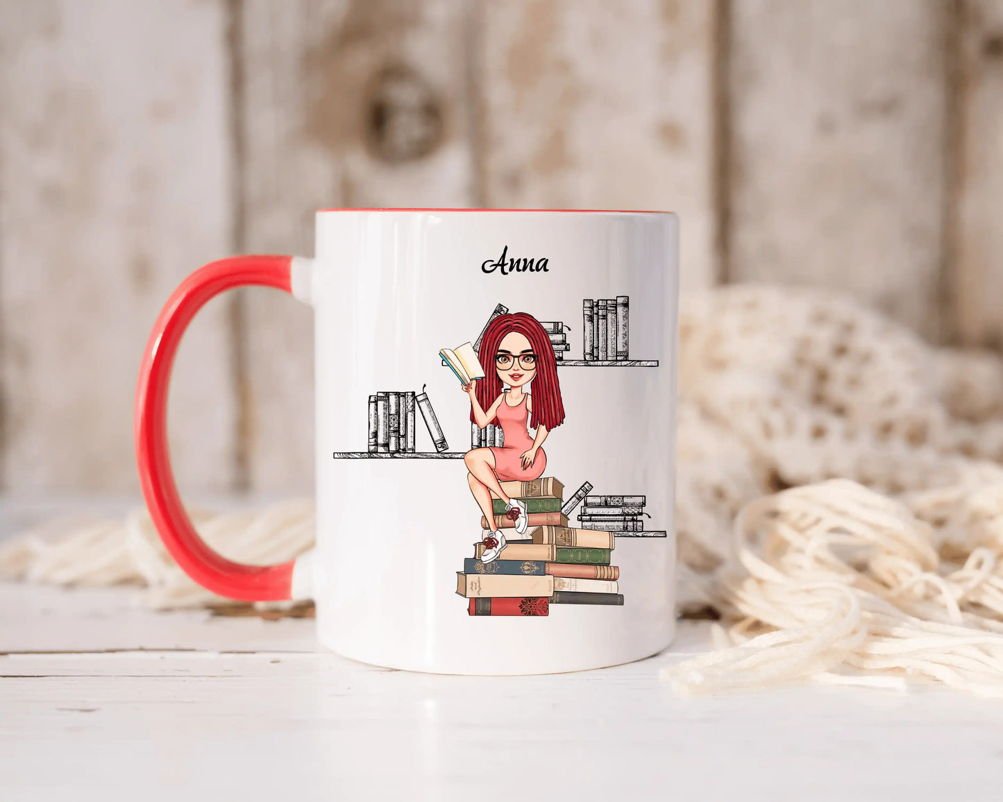 Hrnek - Miluji čtení 3. verze - Climo.cz