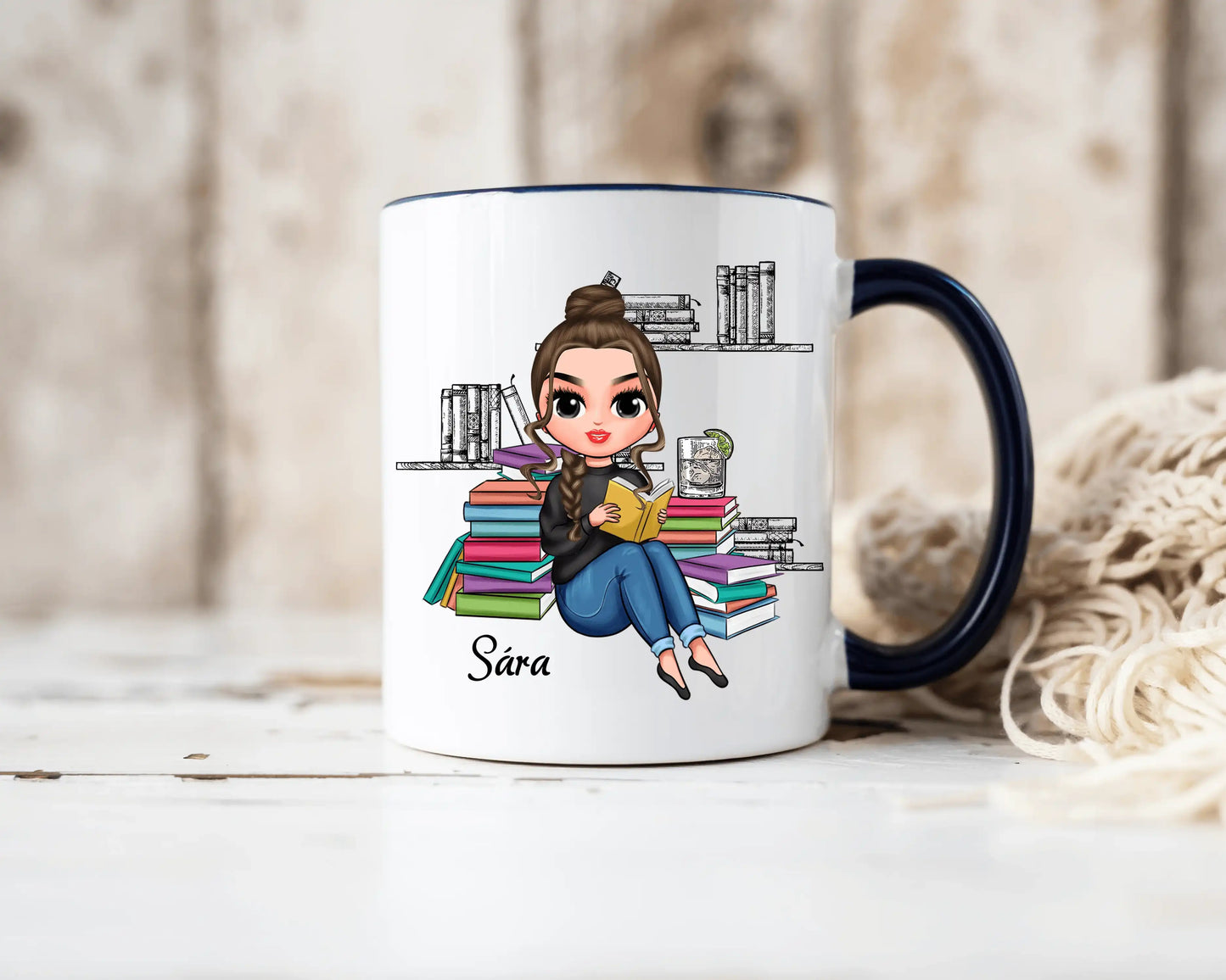 Hrnek - Miluji čtení 4. verze - Climo.cz