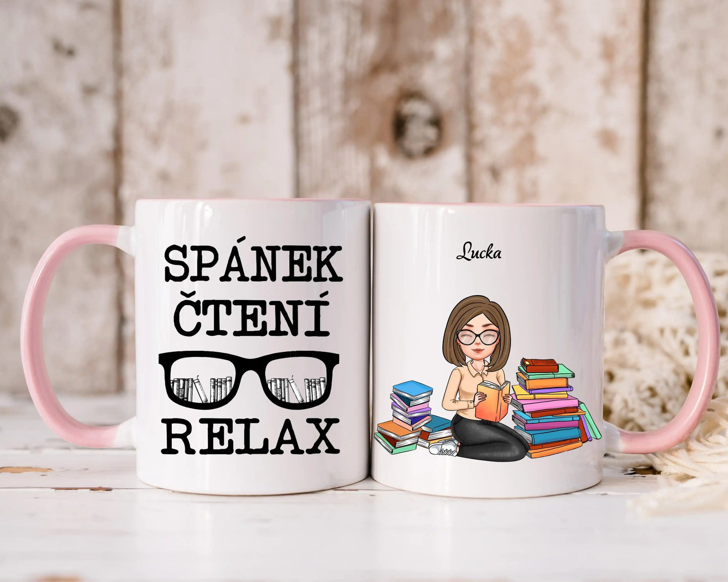 Hrnek - Miluji čtení 5. verze - Climo.cz