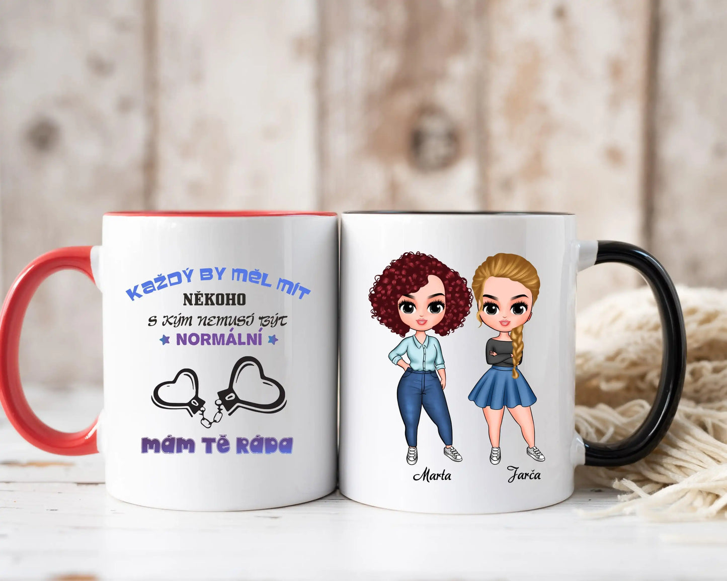 Hrnek - Nejlepší kamarádka Chibi - Každý by měl mít někoho s kým nemusí být normální. Mám Tě ráda - Climo.cz