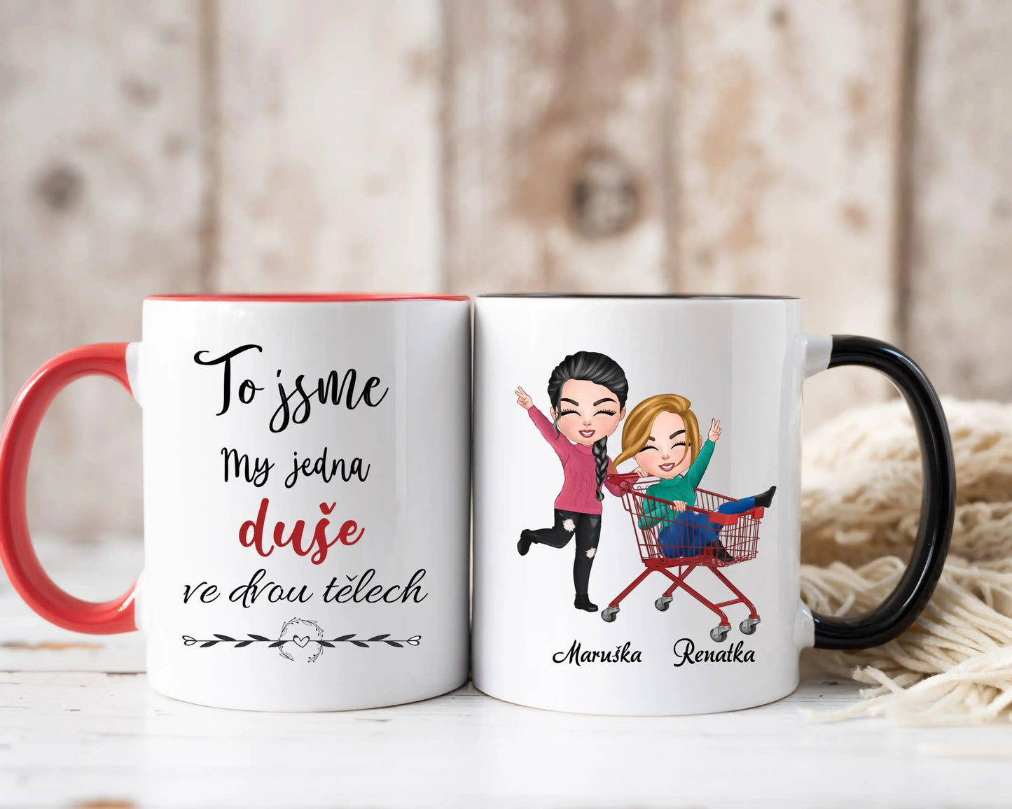 Hrnek - Nejlepší kamarádka Chibi Supermarket - To jsme My jedna duše ve dvou tělech - Climo.cz