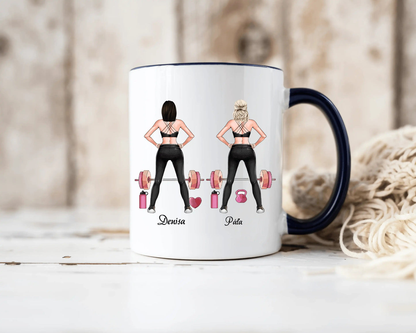 Hrnek - Nejlepší kamarádka - Fitness verze - Climo.cz