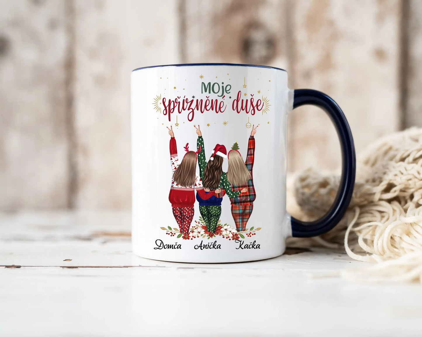 Hrnek - Nejlepší kamarádky - až 3 holky - Vánoční verze - Climo.cz
