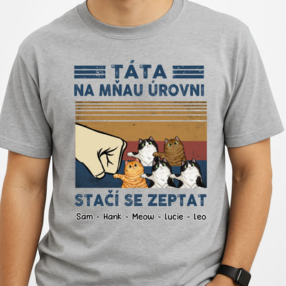 Tričko - Táta na mnau úrovni