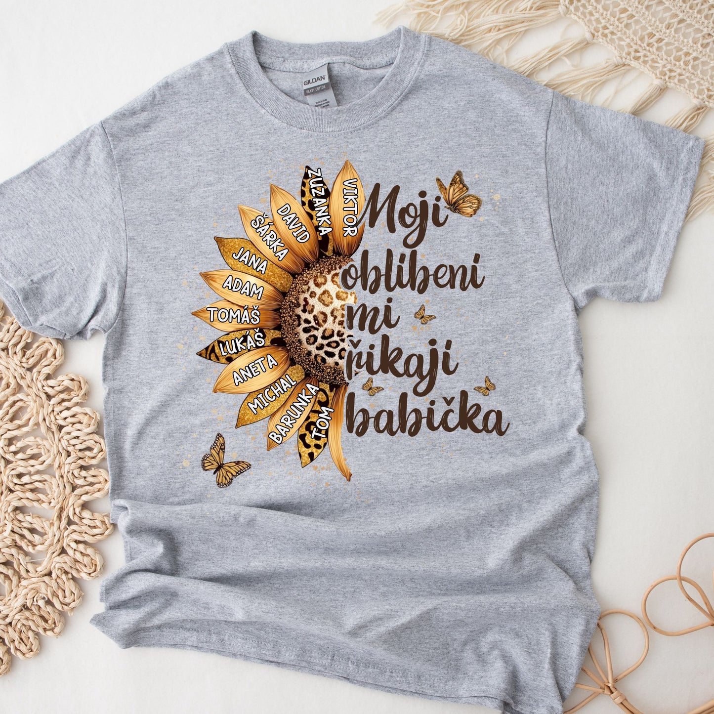 Tričko - Moji oblíbení mi říkají babička 2 - až 12 dětí