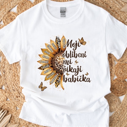 Tričko - Moji oblíbení mi říkají babička 2 - až 12 dětí