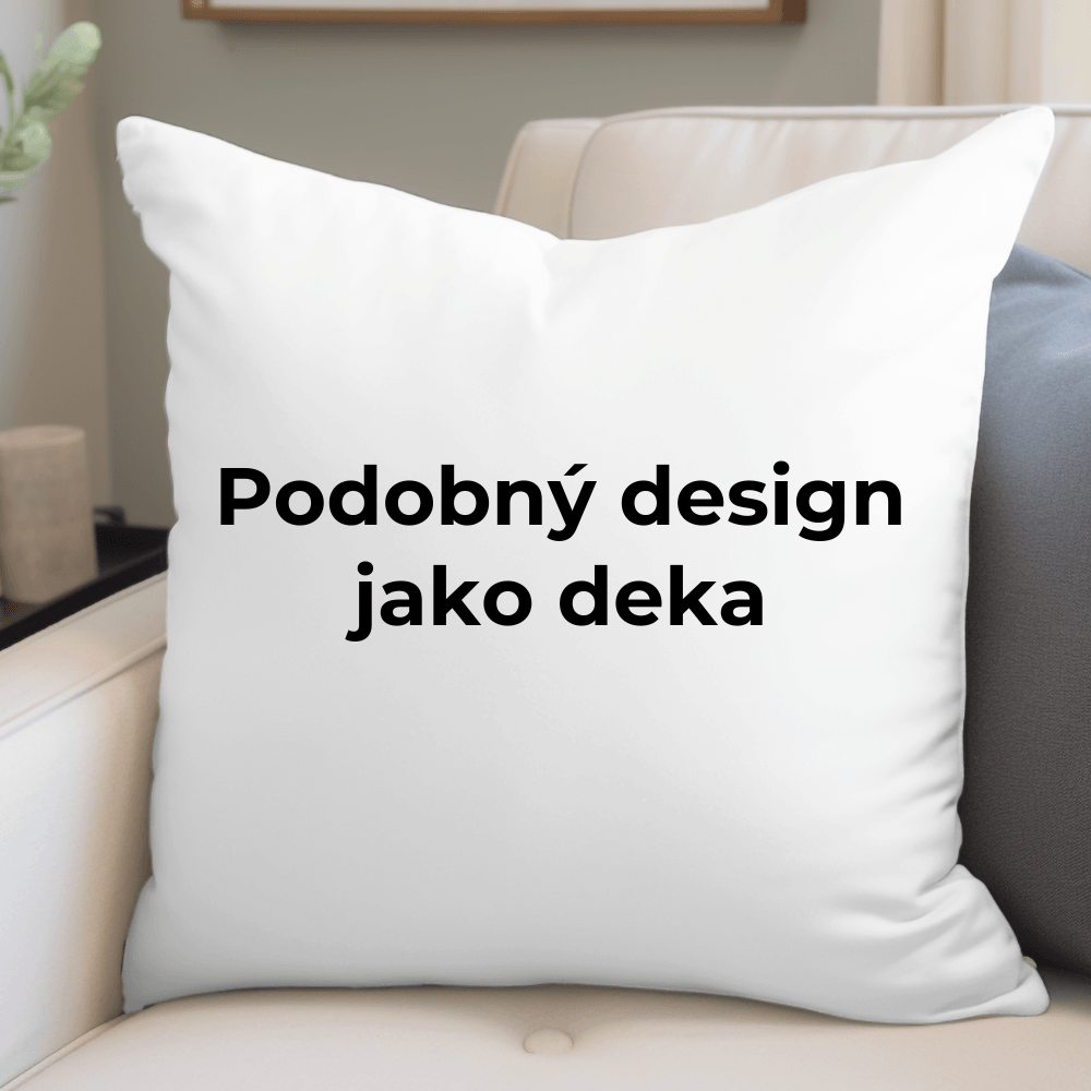 Polštář - Podobný design jako deka