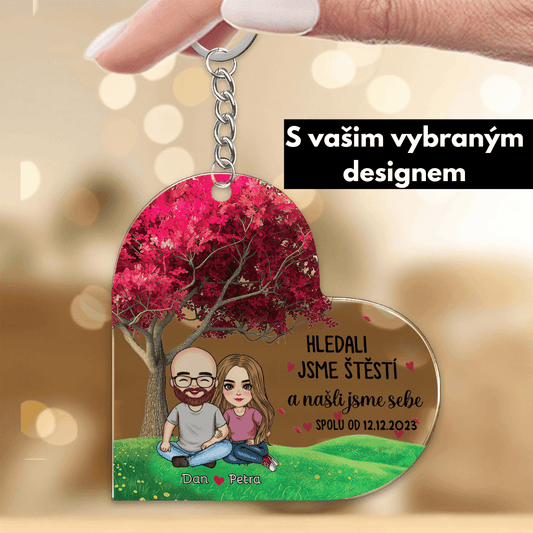 Sada 2 ks klíčenka - s vašim vybraným designem