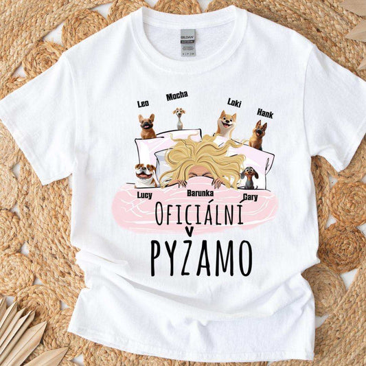 Tričko - Oficiální pyžamo se psi