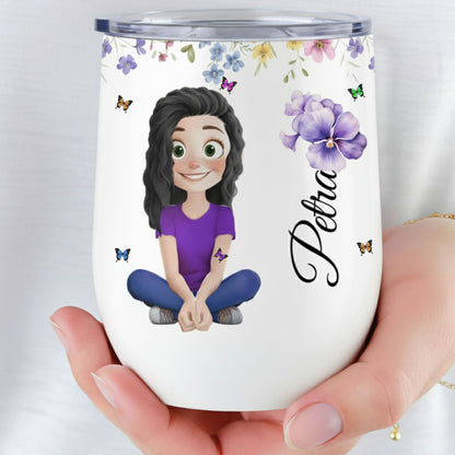 Termohrnek nerezový, 350 ml - Roztomilá holka