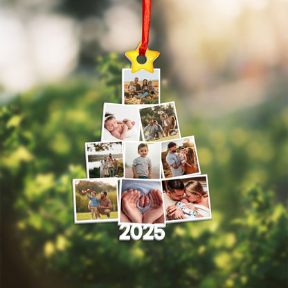 Personalizovaná akrylová ozdoba, vánoční dárek 9