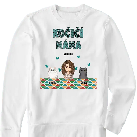 Mikina - Kočičí máma - Climo