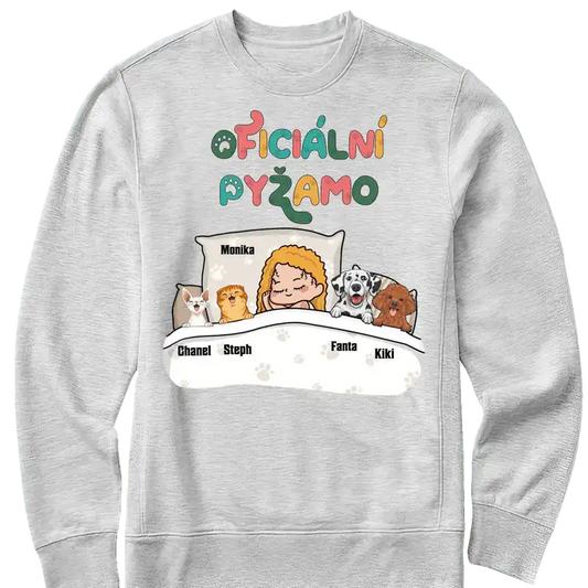 Mikina - Oficiální pyžamo 4 - až 6 mazlíčků - Climo