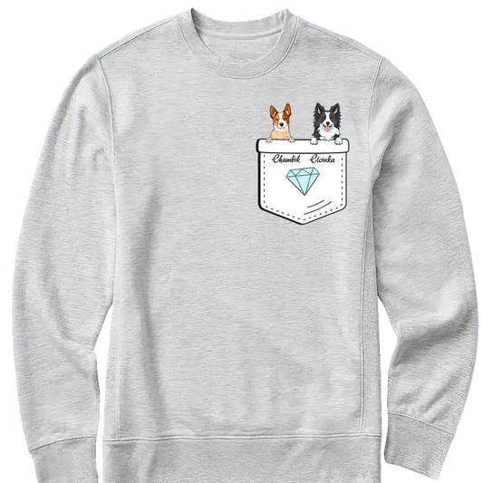 Mikina - Psi v kapse - Climo