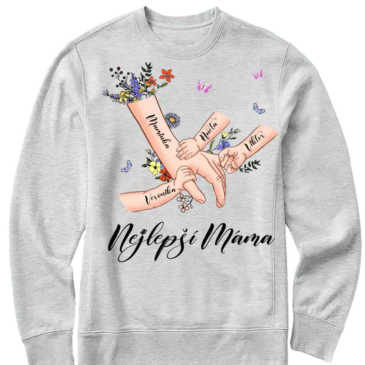 Mikina - Nejlepší máma - až 7 dětí - Climo