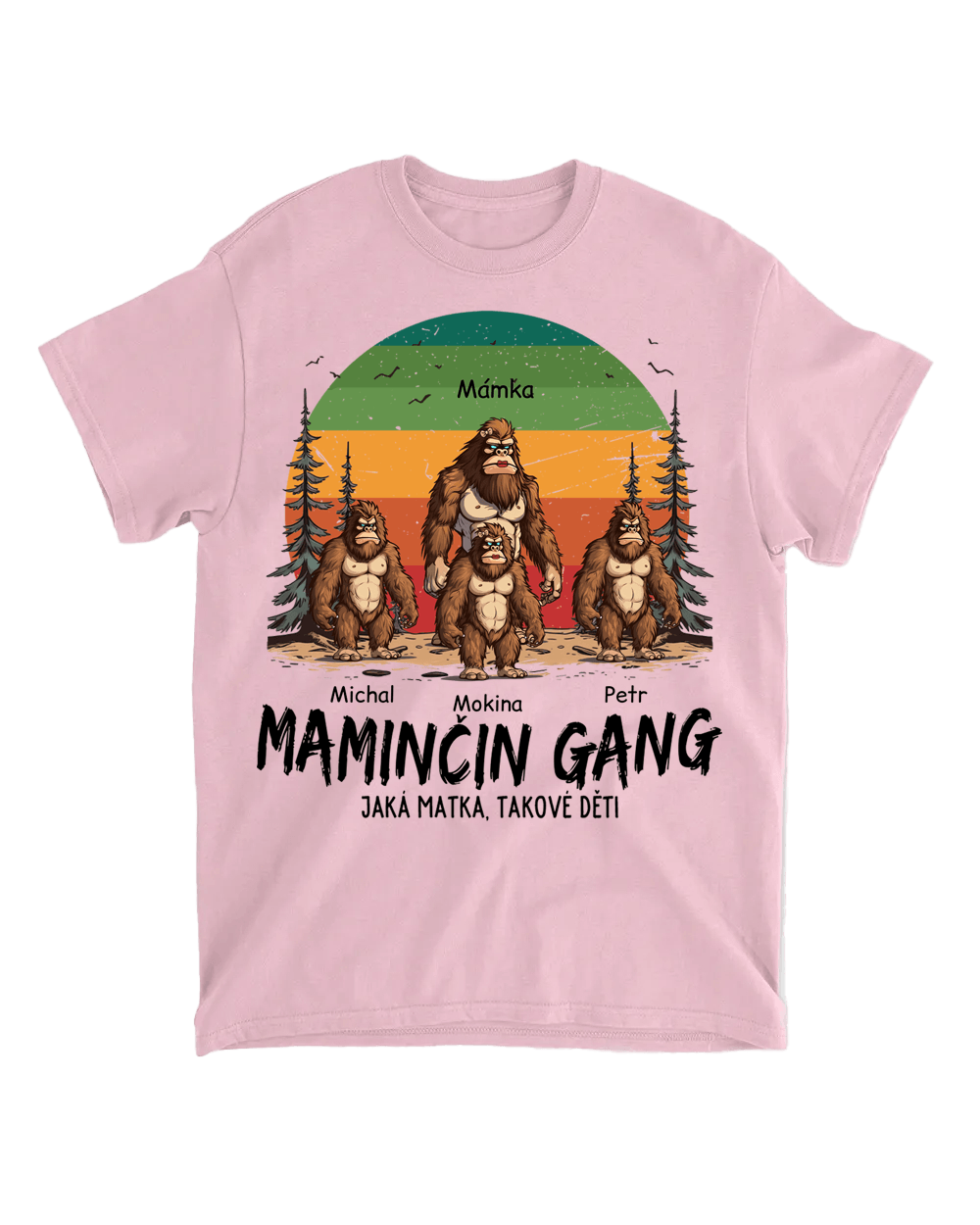 Tričko - Maminčin gang, jaká matka, takové děti - až 11 dětí - Climo