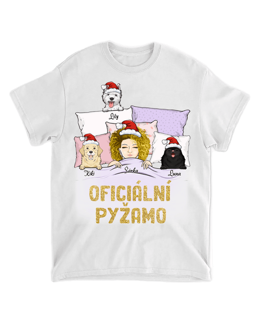 Tričko - Oficiální pyžamo 8 - až 5 mazlíčků