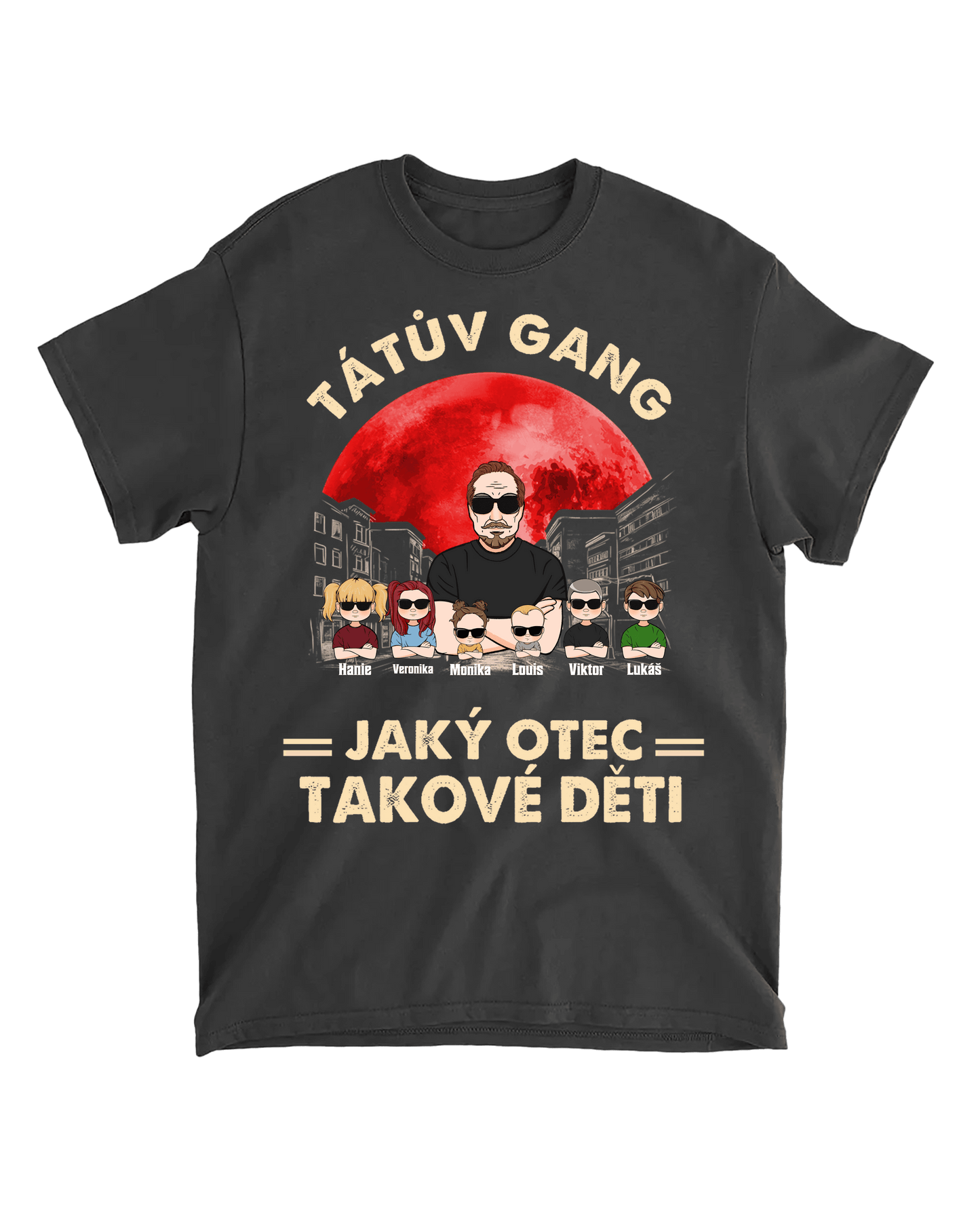 Tričko - Maminčin gang - Jaká matka, takové děti