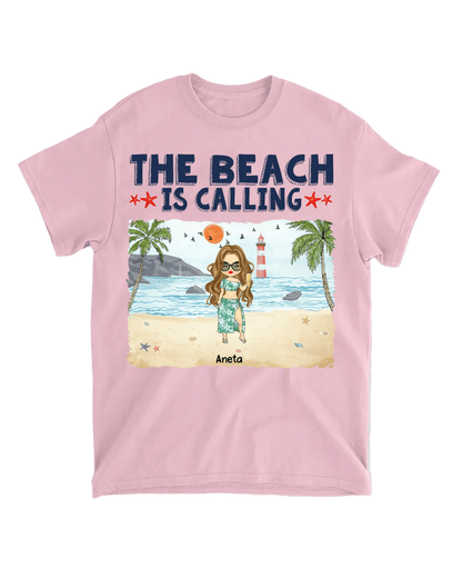 Tričko - The beach is calling - Až 4 lidé