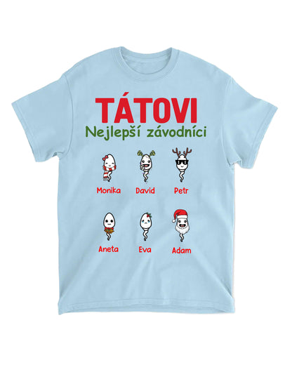 Tričko - Tátovi nejlepší závodníci - Až 6 dětí